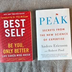 Best Self and Peak Book Set motivational books